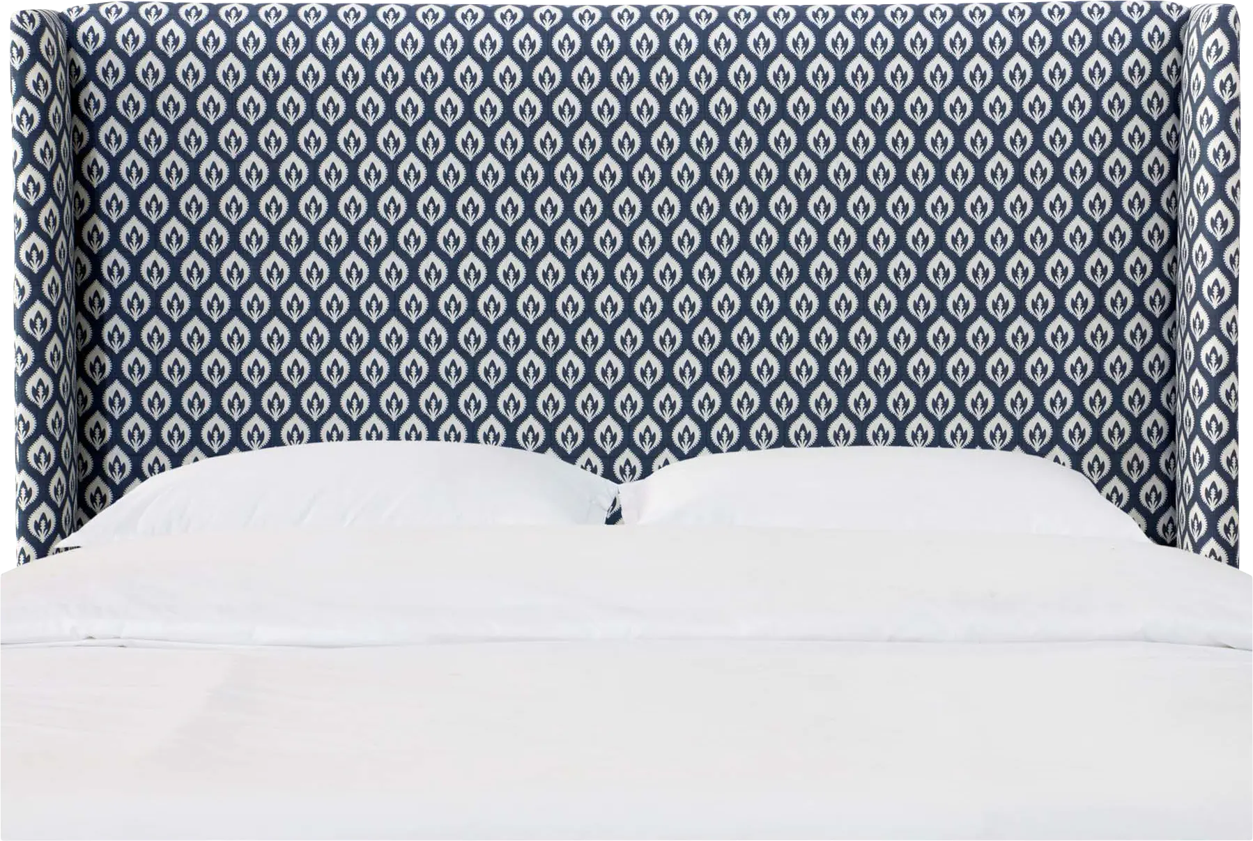 Delorna II Navy California King Headboard