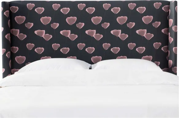 Delorna II Dark Blue California King Headboard