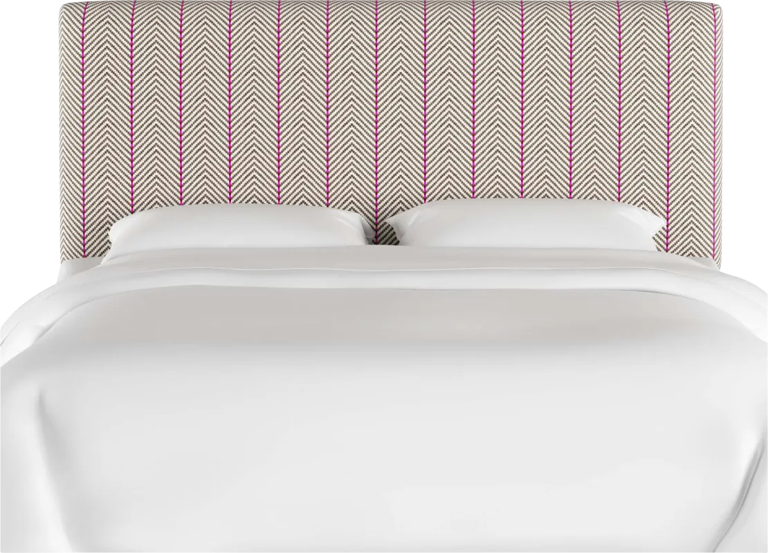Ellalynn II Fuschia California King Headboard