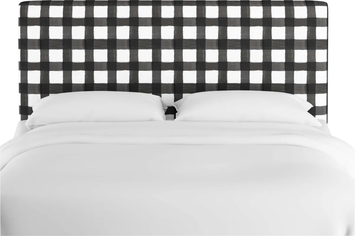 Ellalynn II Black California King Headboard