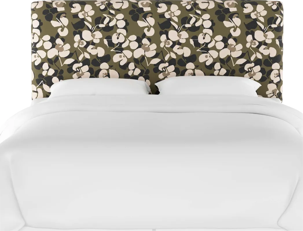 Ellalynn II Dark Green California King Headboard