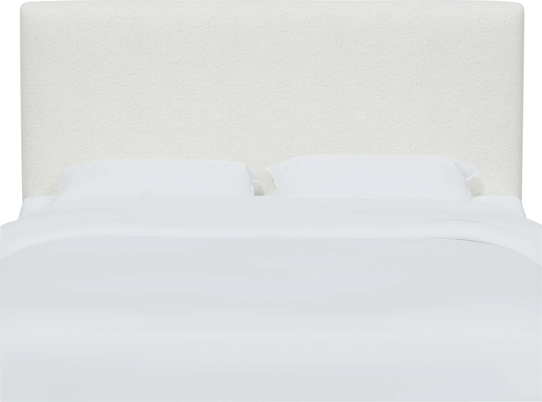 Ellalynn I White California King Headboard - Image 1