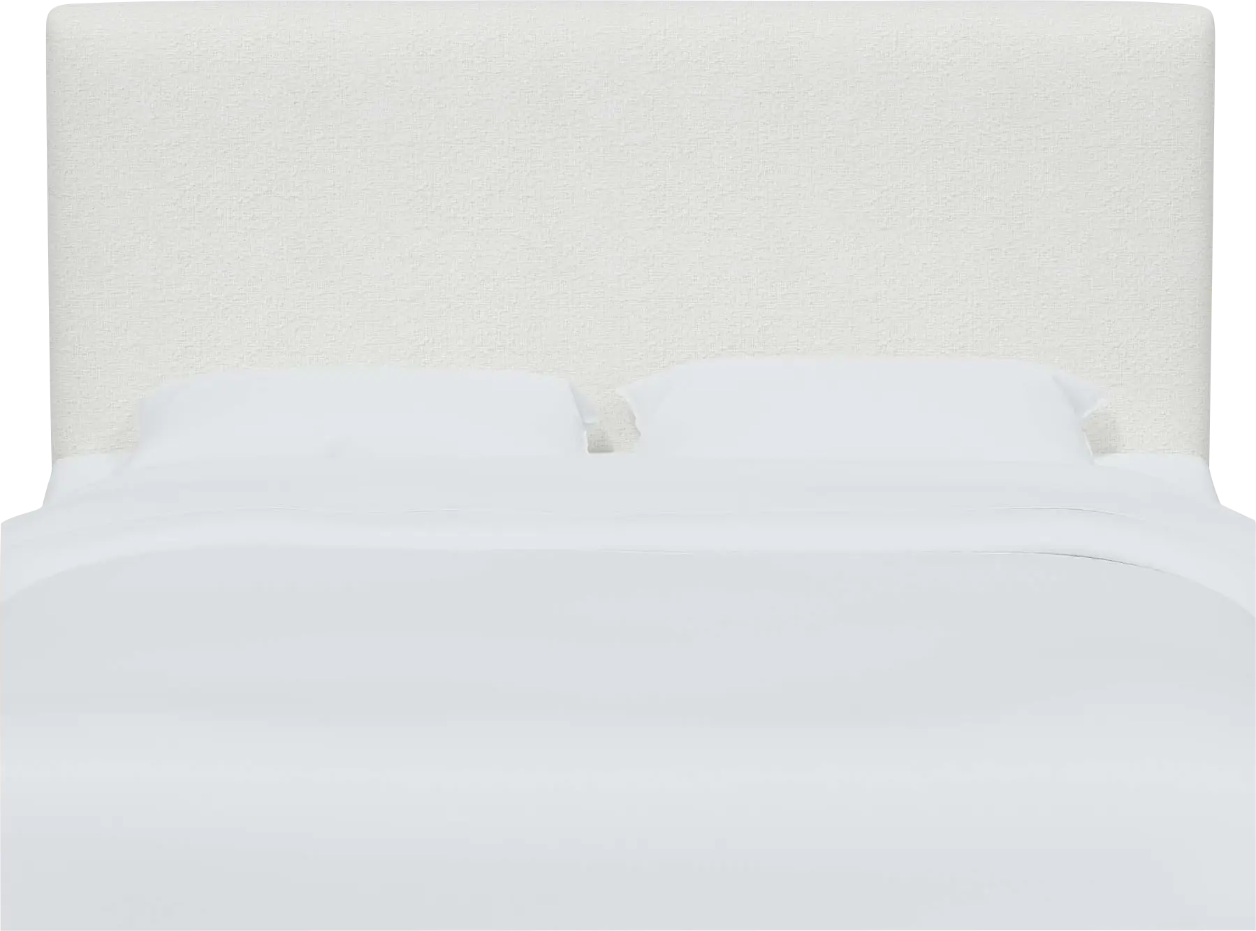 Ellalynn I White California King Headboard