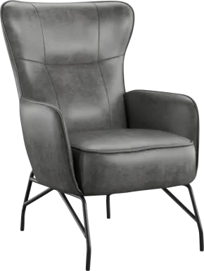Geitz Charcoal Accent Chair