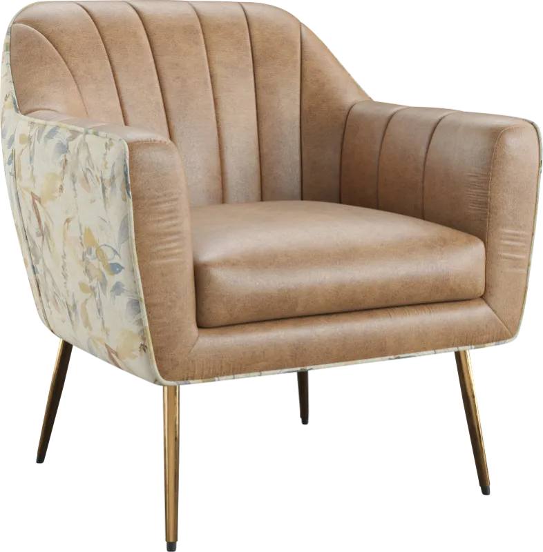 Hurstbourne Brown Accent Chair