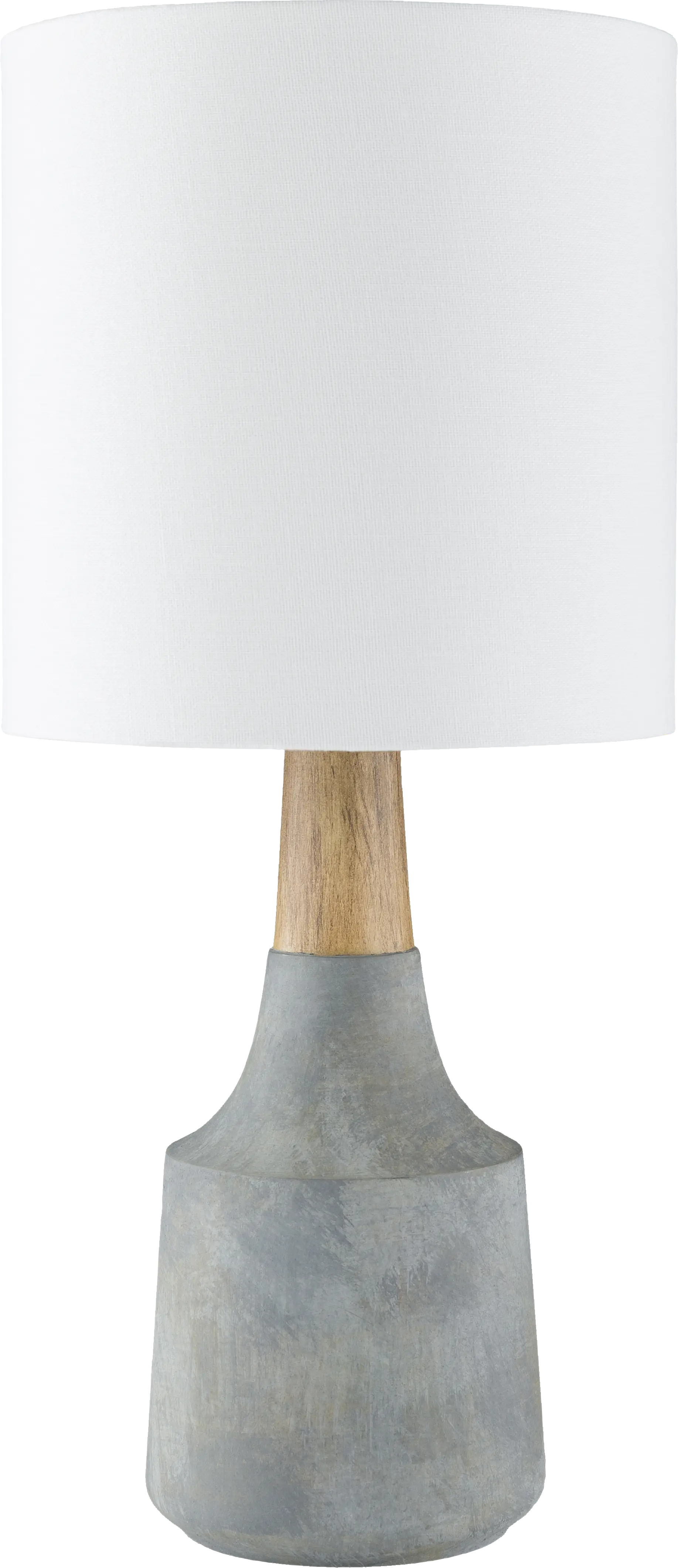 Calcite Circle Blue Lamp