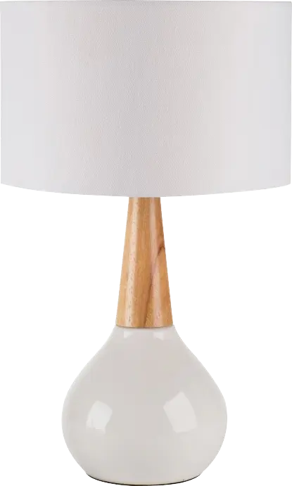 Encina Street White Lamp