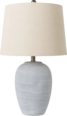 Sawday Island Blue Lamp