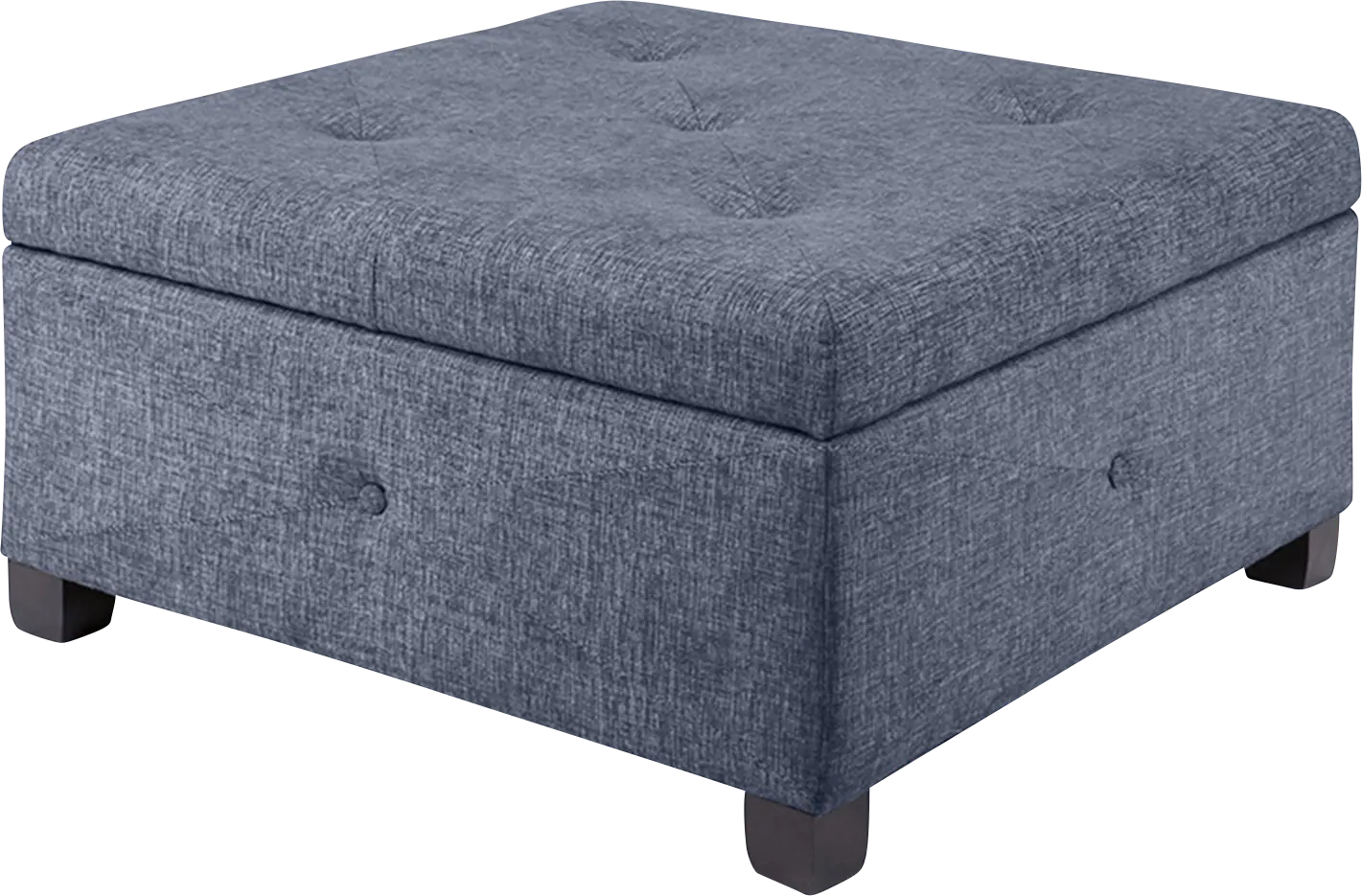 Balkin Blue Ottoman