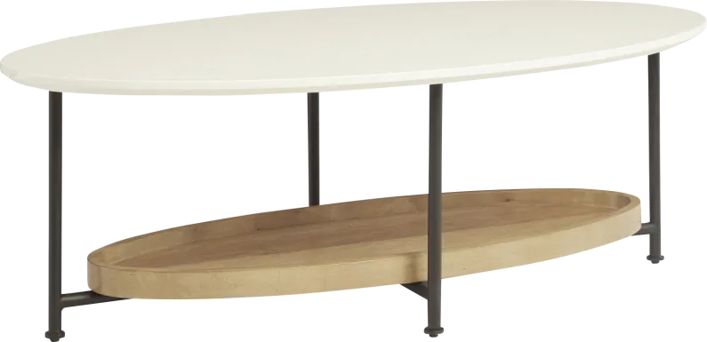 Backcove White Cocktail Table