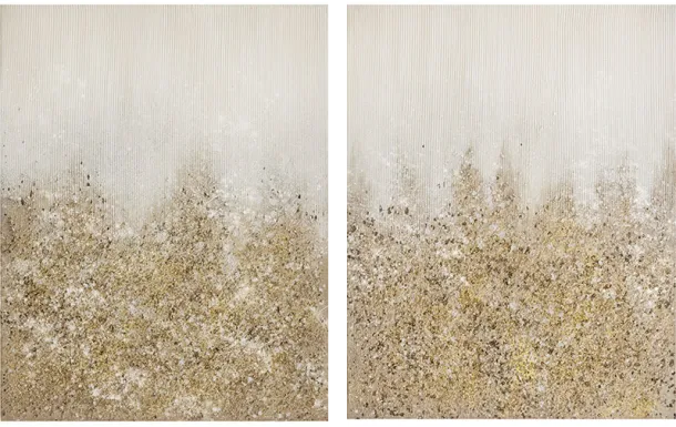 Starlah Gold Artwork, Set of 2