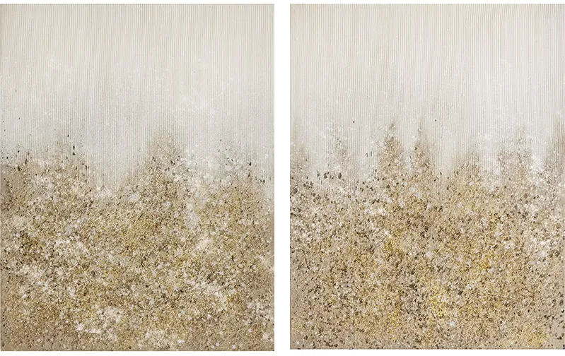 Starlah Gold Artwork, Set of 2 - Image 1