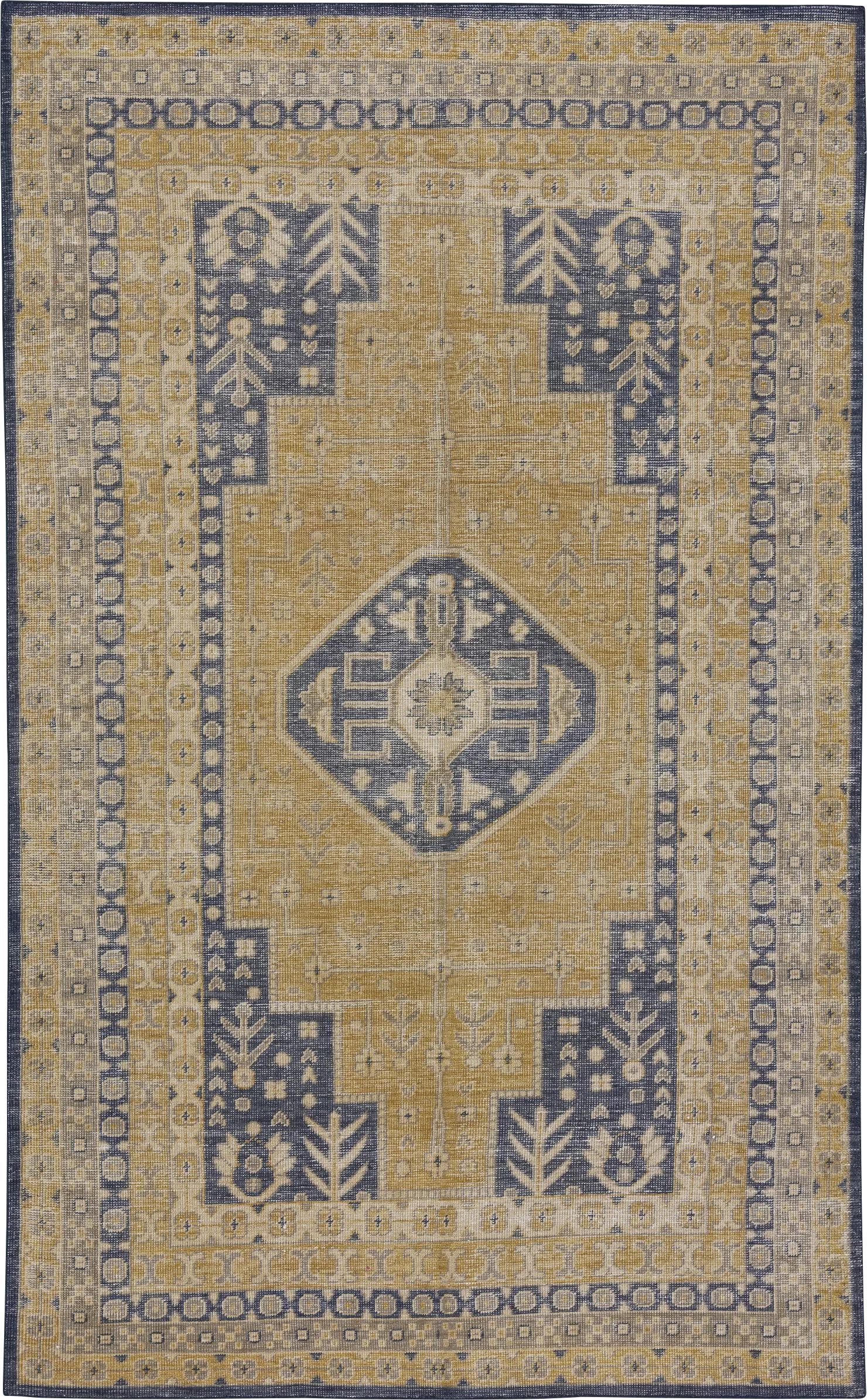 Bodrum Gold 5'6 x 8'6 Rug - Thumbnail - Image 1