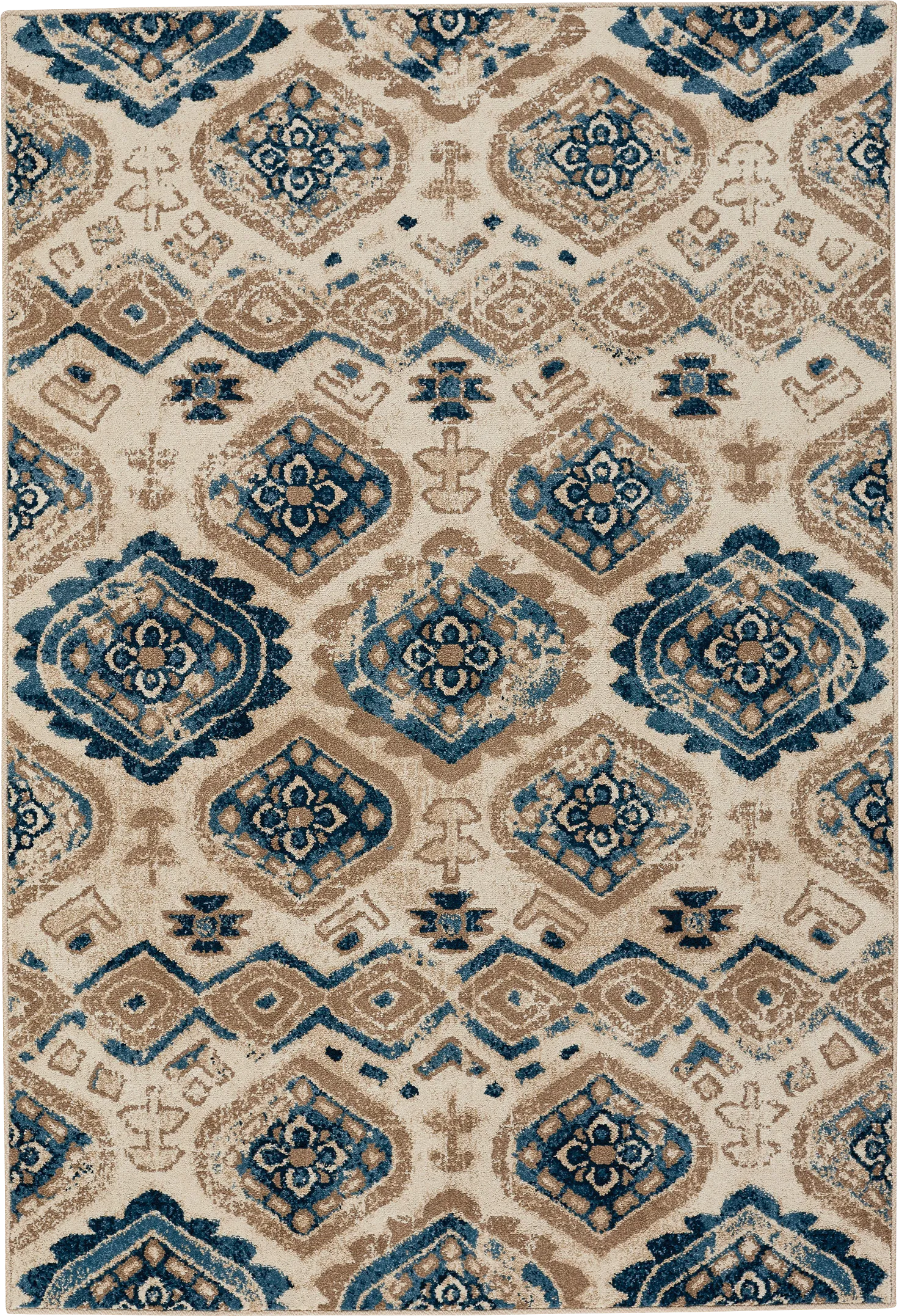 Laydon Blue 7'8 x 10'10 Rug - Thumbnail - Image 1