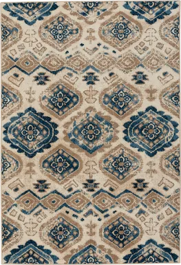 Laydon Blue 7'8 x 10'10 Rug