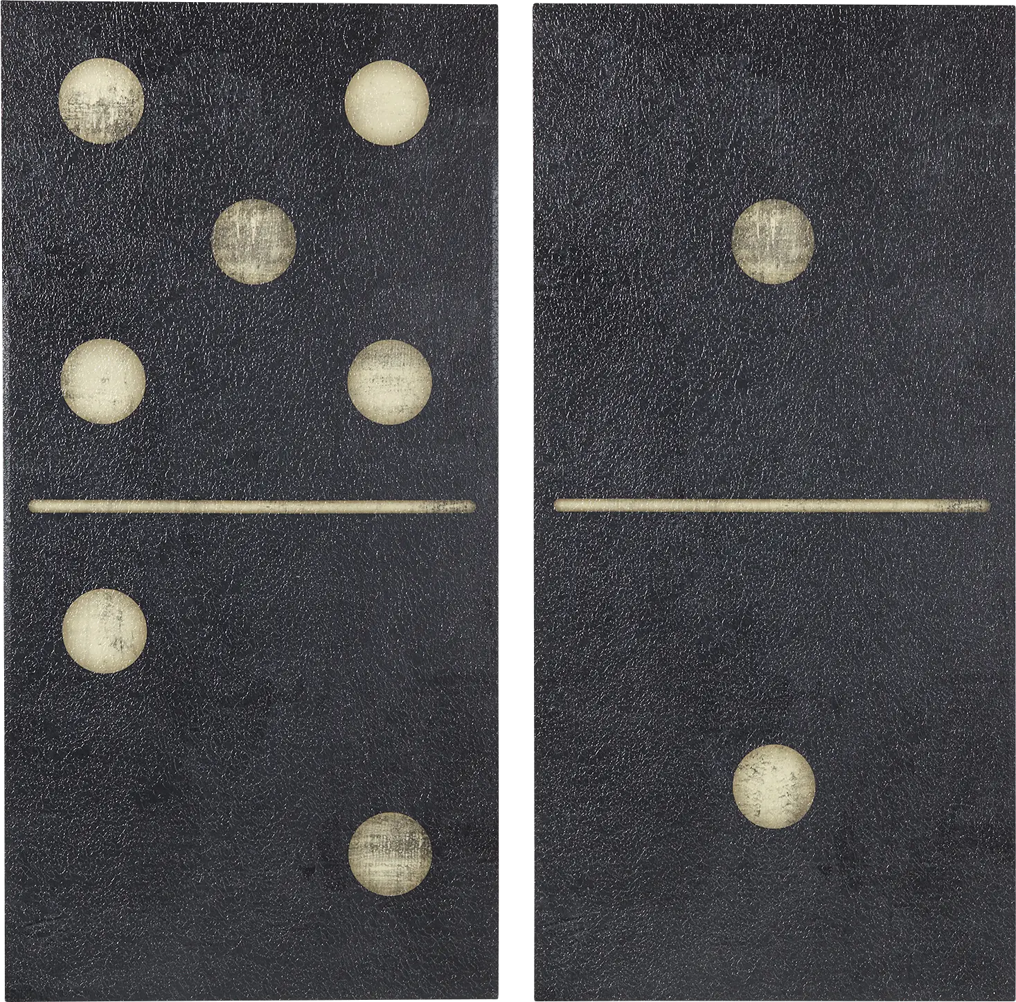 Lanphier Black Artwork, Set of 2
