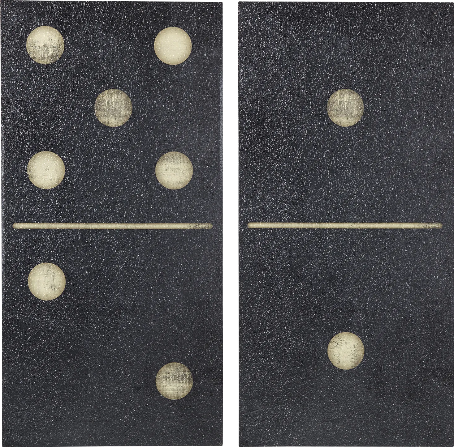 Lanphier Black Artwork, Set of 2 - Image 1