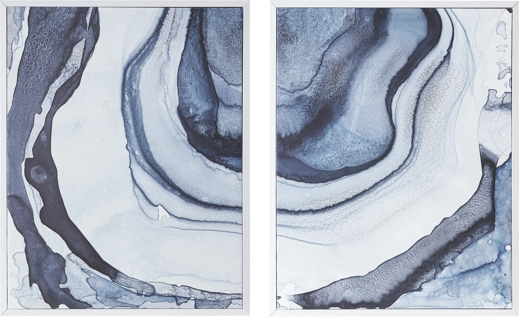 Chumasero Blue Artwork, Set of 2 - Image 1