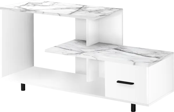 Vilenah White 47 in. Console