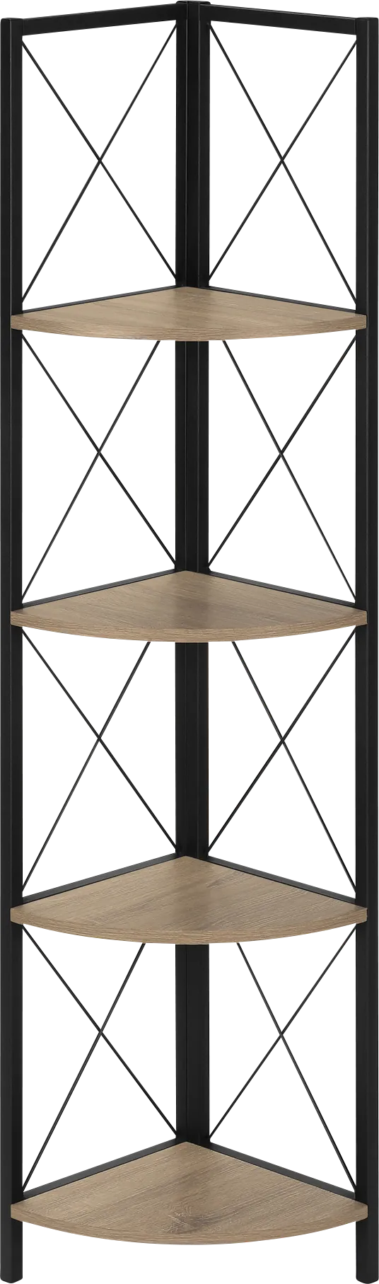 Wilford Taupe Bookcase - Image 1