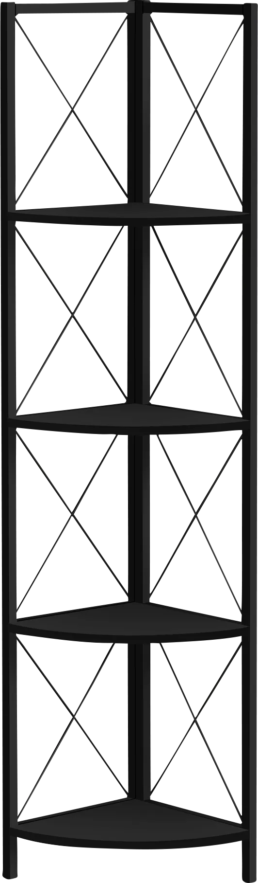 Wilford Black Bookcase - Image 1