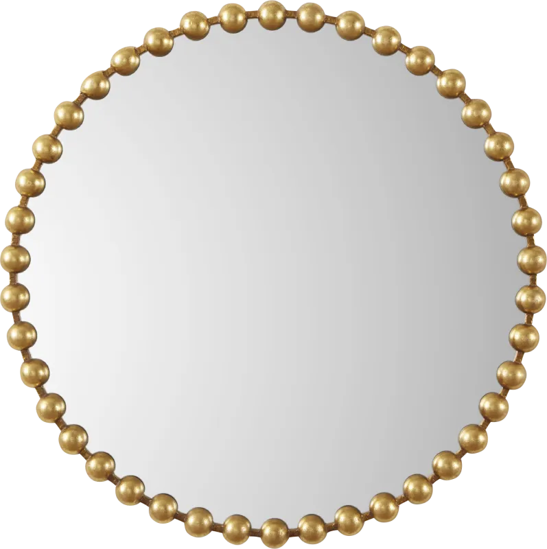 Halbrent Gold Accent Mirror