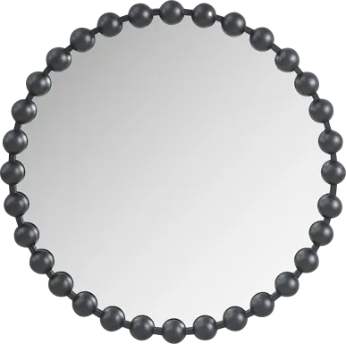 Hornada Black Accent Mirror