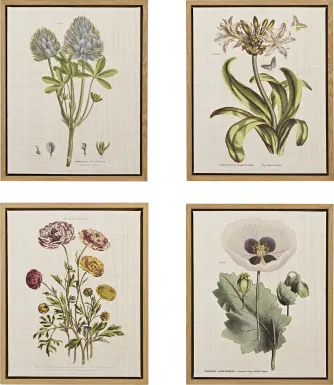 Nucham Green Artwork, Set of 4