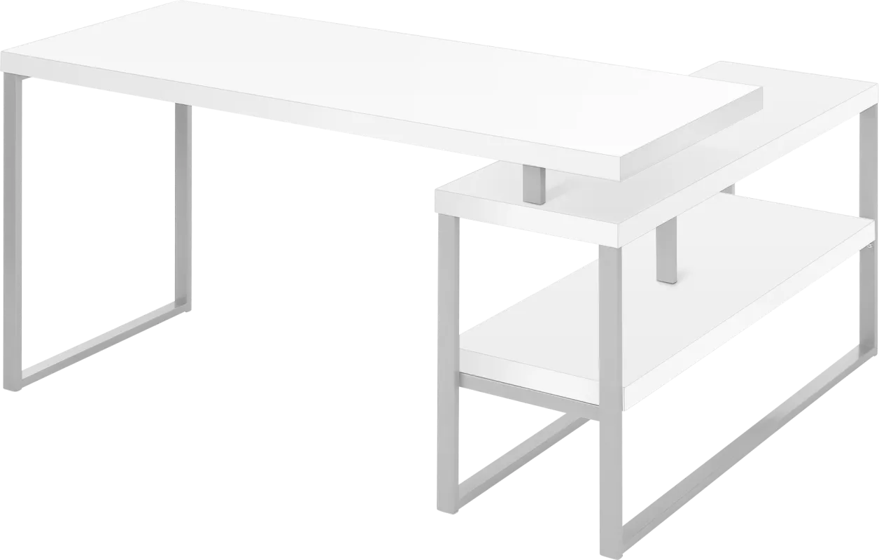 Woodrill White Desk