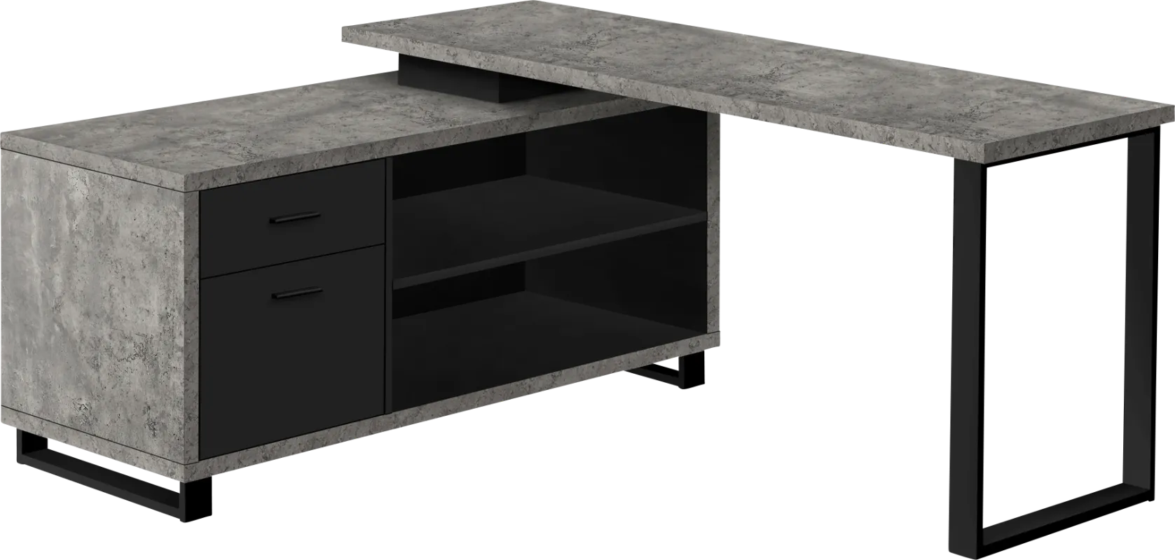 Winfair Gray Desk