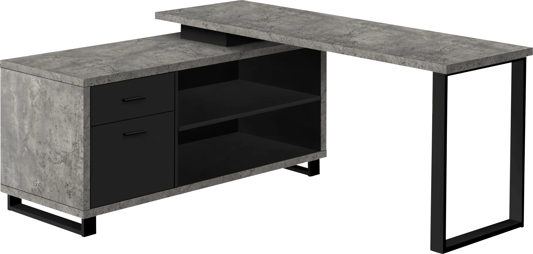 Winfair Gray Desk