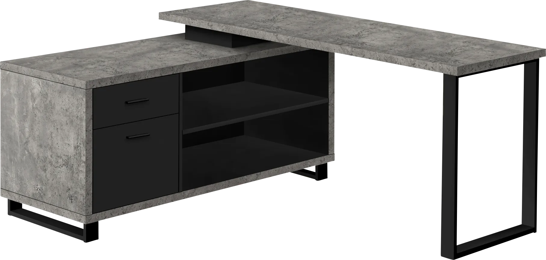 Winfair Gray Desk - Image 1