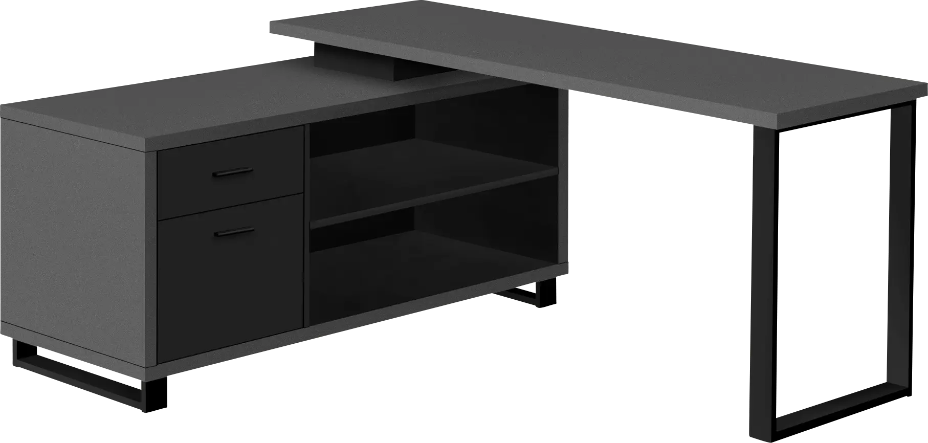 Winfair Charcoal Desk