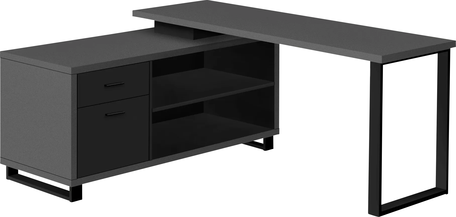 Winfair Charcoal Desk - Image 1