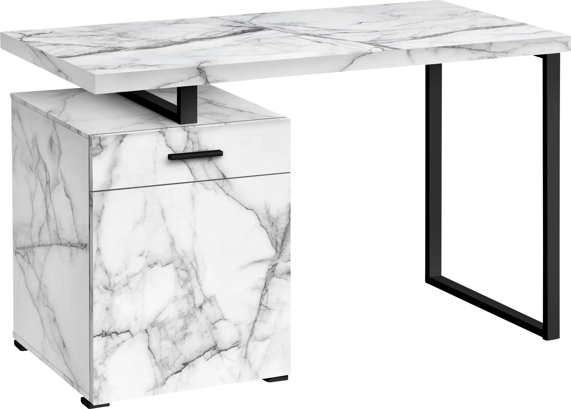 Washita White Marble Desk