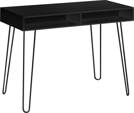 Waterpine Black Desk