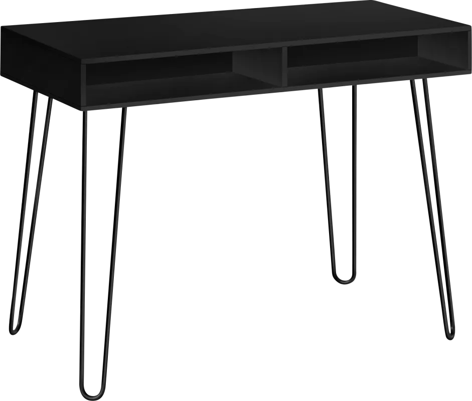 Waterpine Black Desk