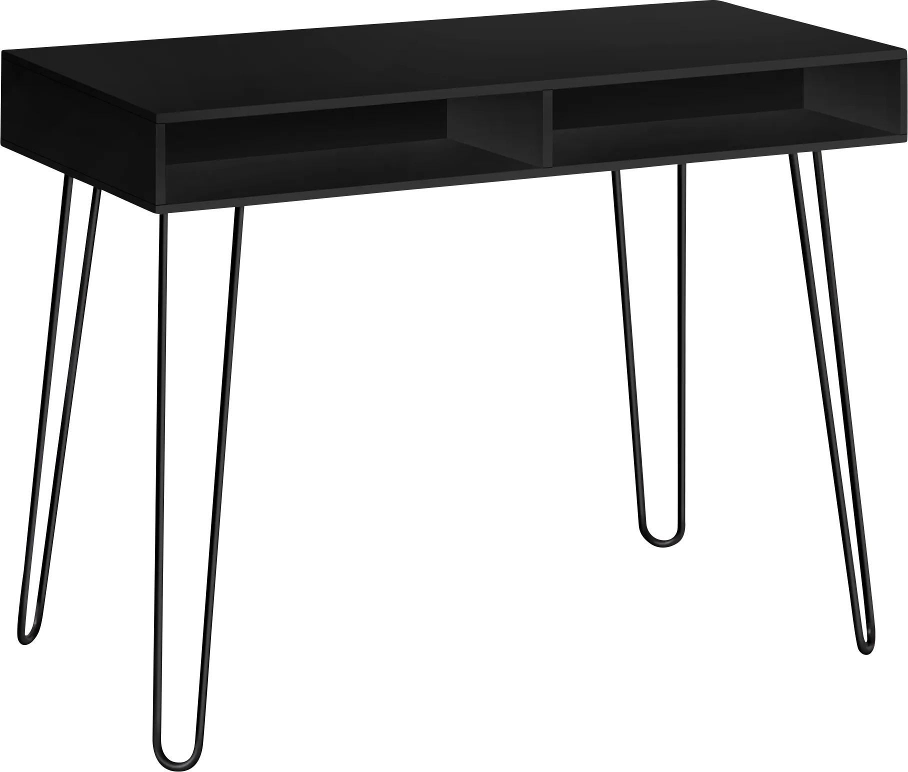 Waterpine Black Desk - Image 1