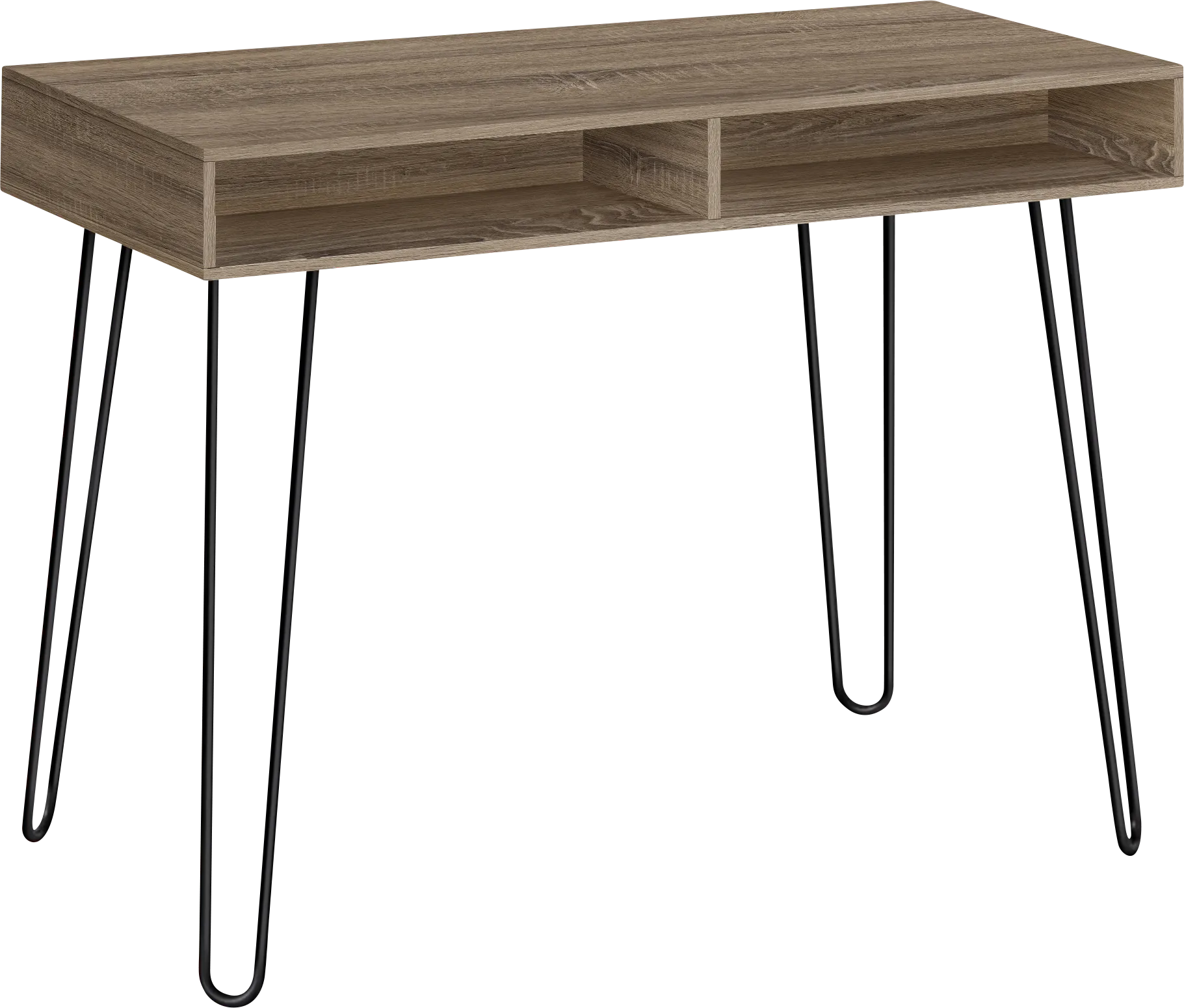 Waterpine Taupe Desk - Thumbnail - Image 1