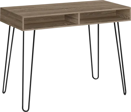 Waterpine Taupe Desk