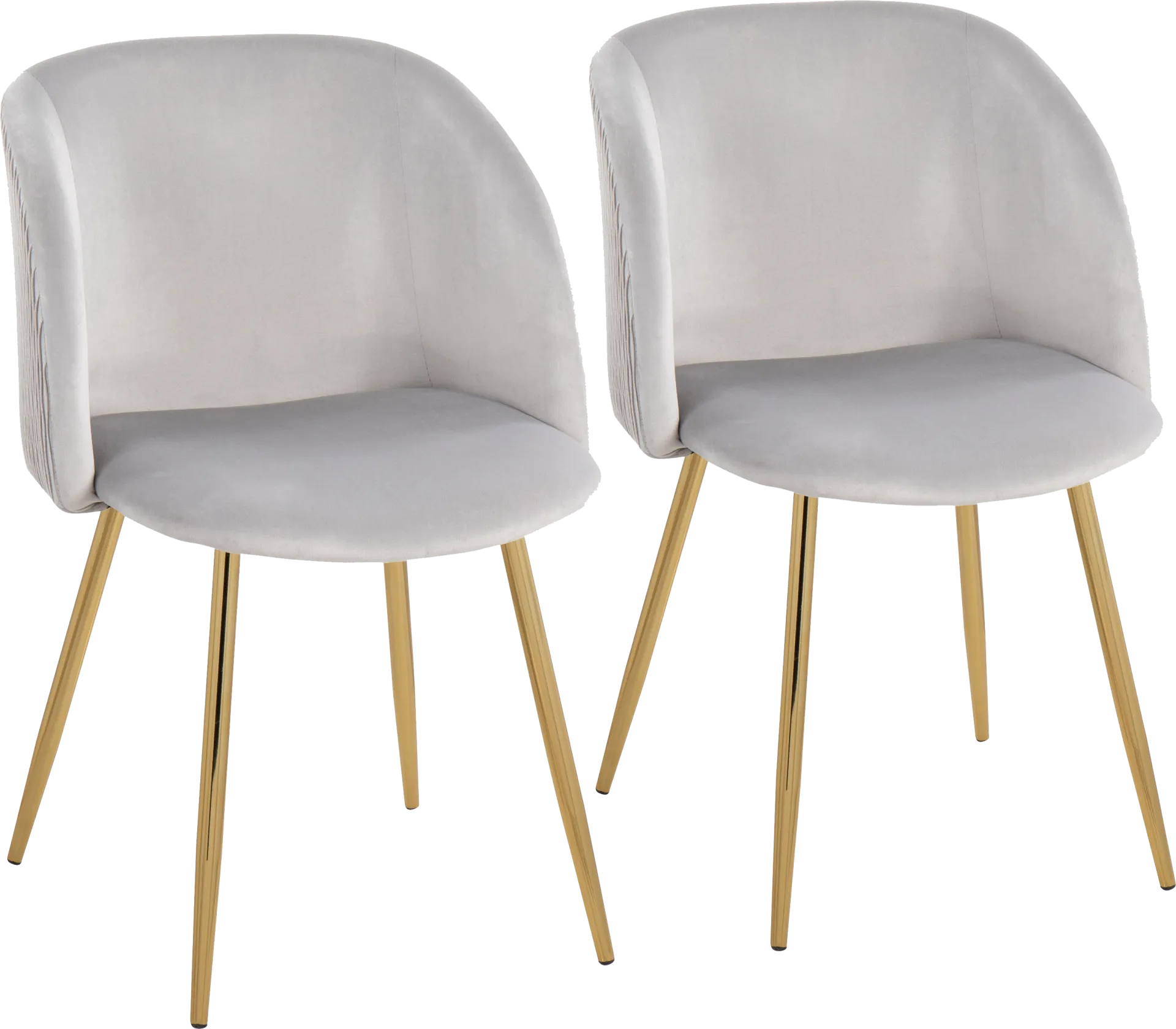 Sutlive II Silver Dining Chair Set of 2 - Image 1