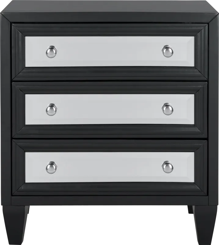 Lindendale Black Accent Cabinet