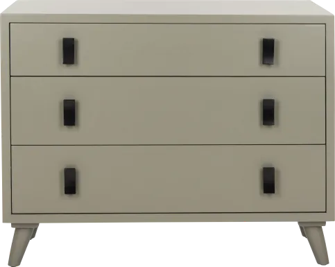 Lolandra Gray Accent Cabinet