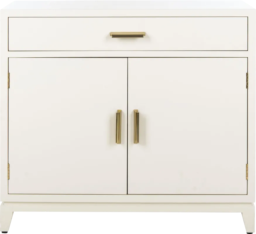 Lyttleton White Accent Cabinet