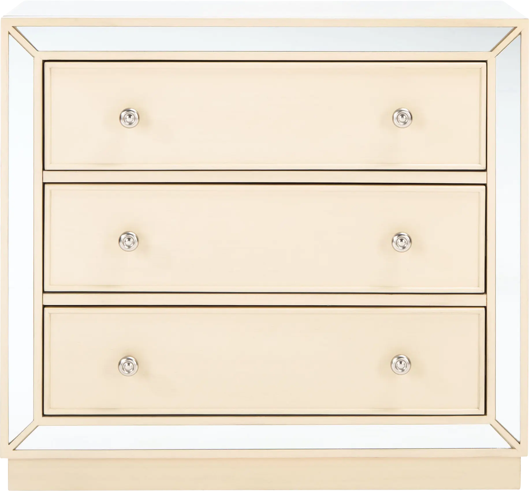 Maclaura Beige Accent Cabinet
