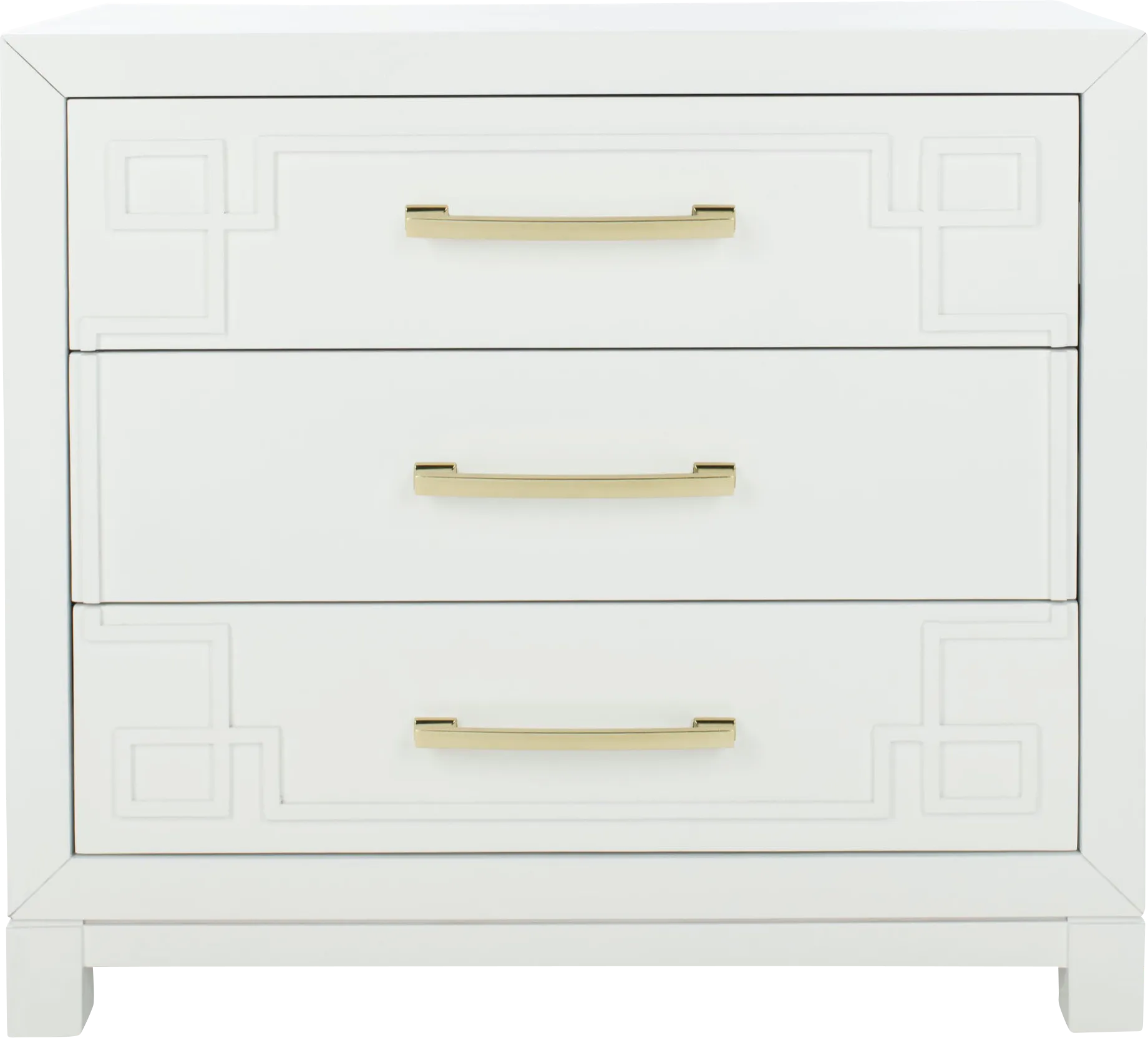 Mawood White Accent Cabinet - Image 1