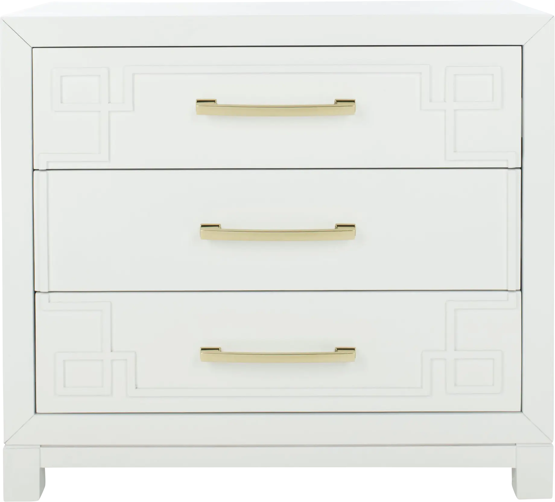 Mawood White Accent Cabinet