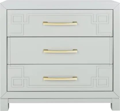 Mawood Gray Accent Cabinet