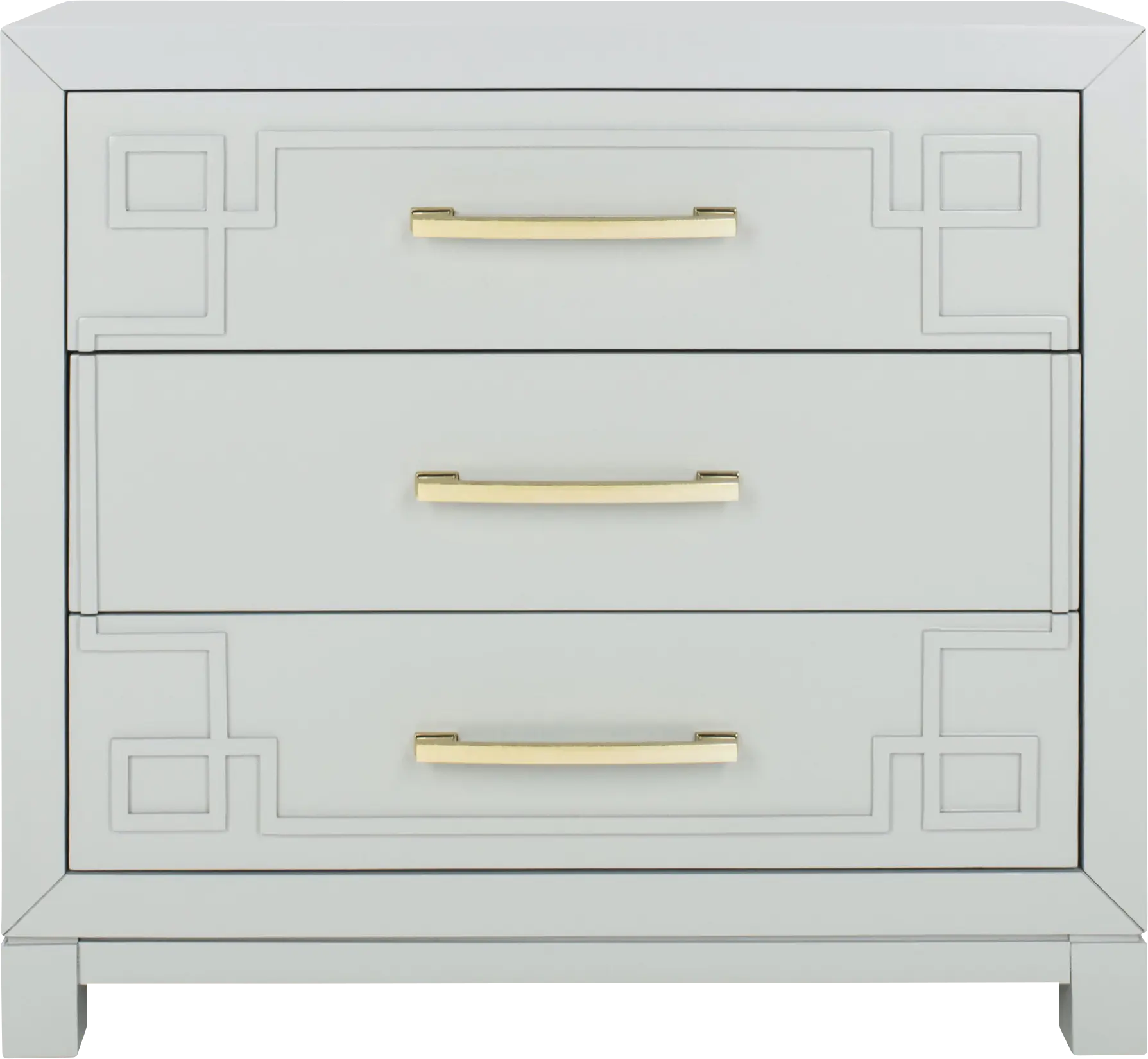 Mawood Gray Accent Cabinet