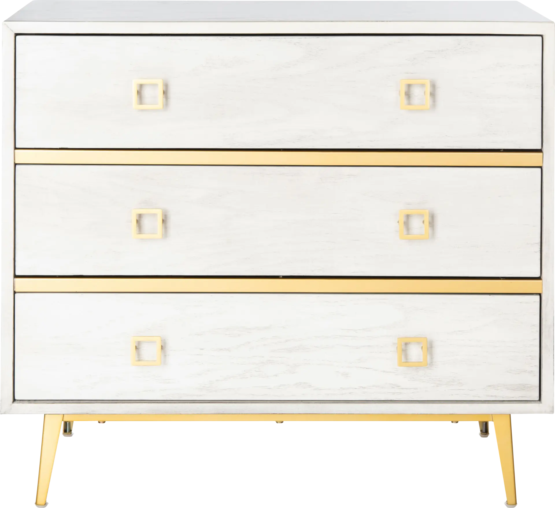 Mazyck White Accent Cabinet
